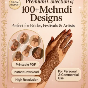Printable Mehndi Designs PDF