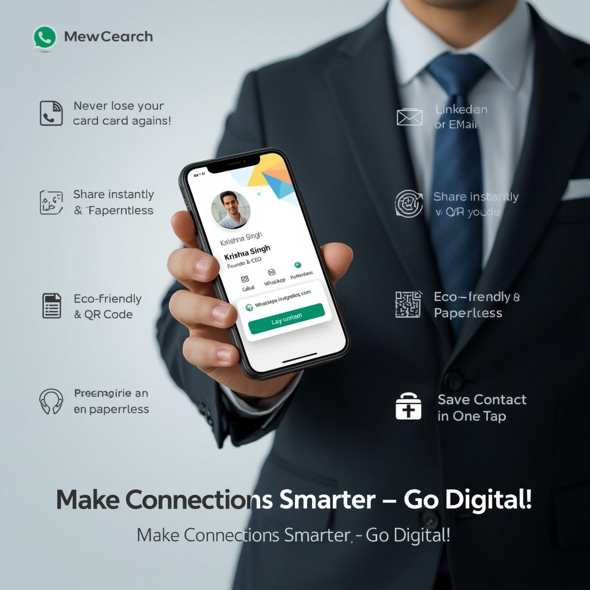 Digital Business Card Preview