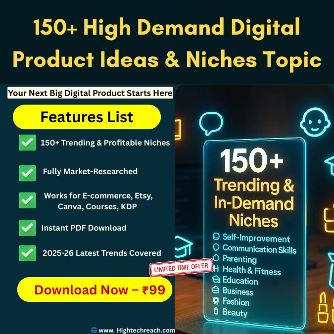 150+ Profitable Digital Product Niches and Idea