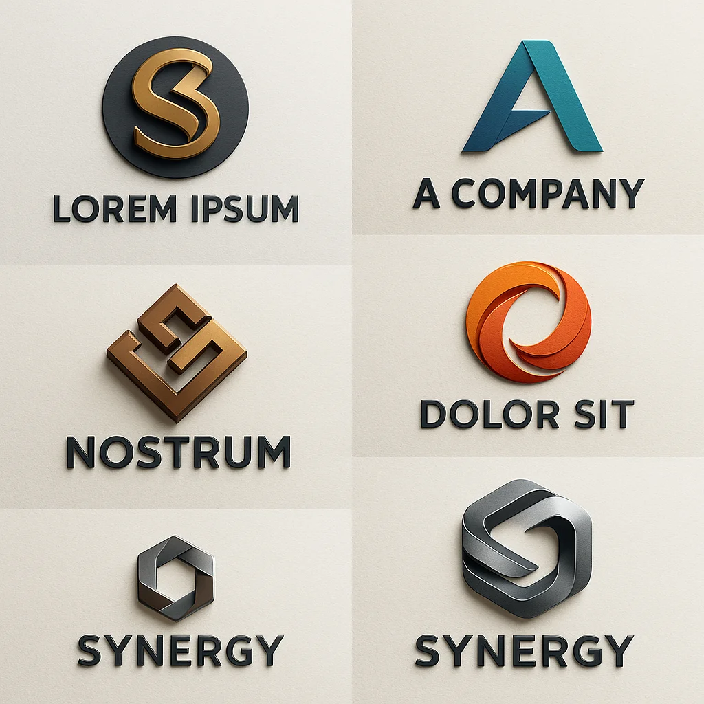 Unique Business Logo Design for Digital Branding